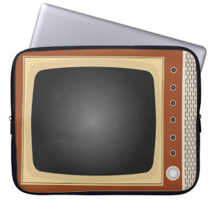 Housse Pour Ordinateur Portable Effet de télévision rétro de nouveauté