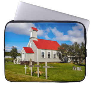 Housse Pour Ordinateur Portable Église islandaise