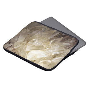 Housse Pour Ordinateur Portable Élégant Graphique d'énergie Clair Quartz
