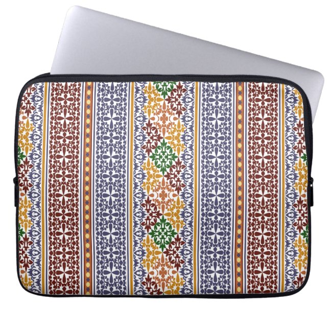 Housse Pour Ordinateur Portable élégant motif ethnique (Devant)