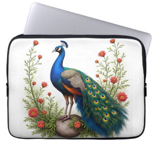 Housse Pour Ordinateur Portable Elégant Siam Peacock Portable Sleeve 13 pouces