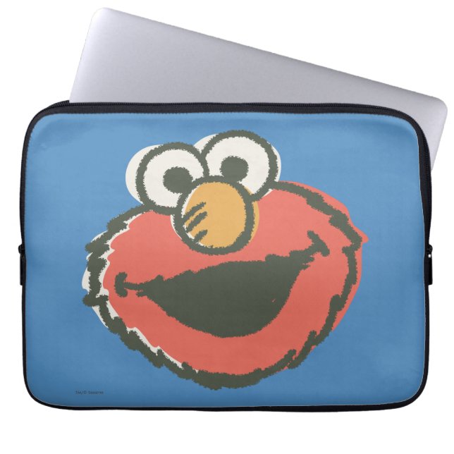 Housse Pour Ordinateur Portable Elmo Rétro (Devant)