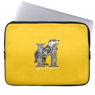 Housse Pour Ordinateur Portable Emblème croisé HUFFLEPUFF™