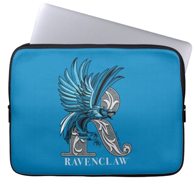 Housse Pour Ordinateur Portable Emblème hachuré RAVENCLAW™ (Devant)