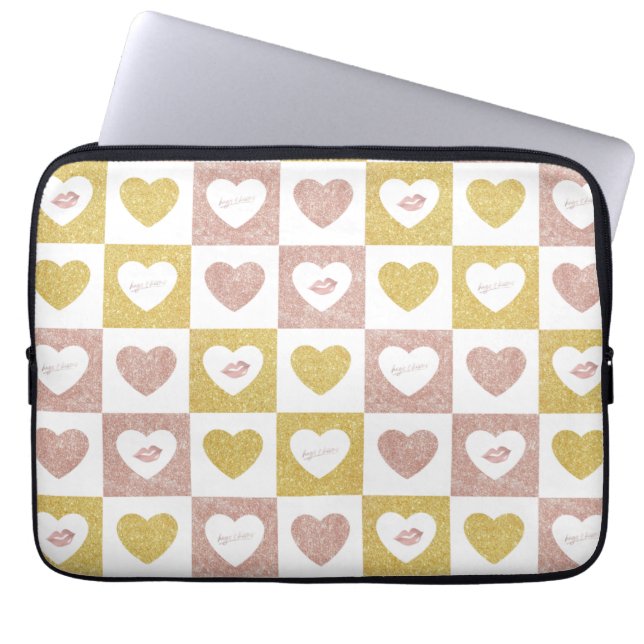 Housse Pour Ordinateur Portable embrasser (Devant)