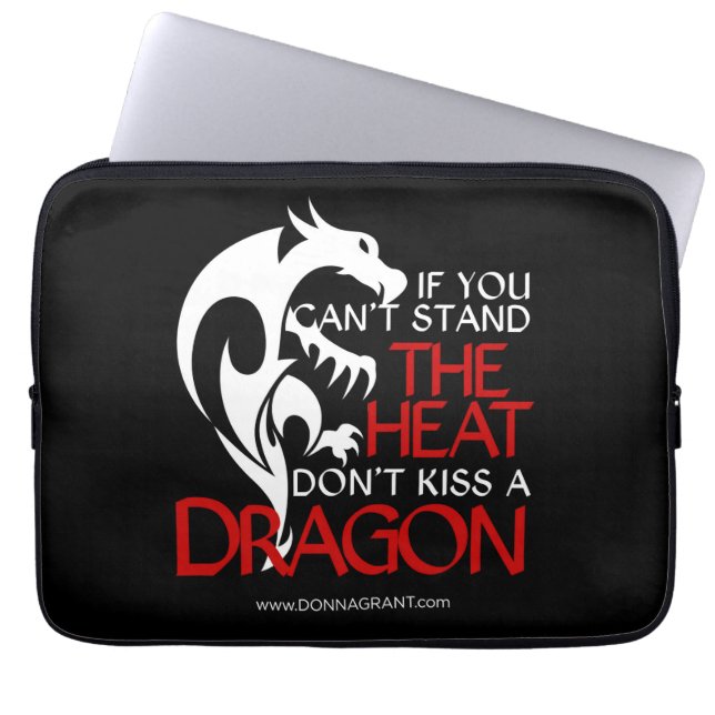 Housse Pour Ordinateur Portable Embrassez un dragon 13" douille (Devant)