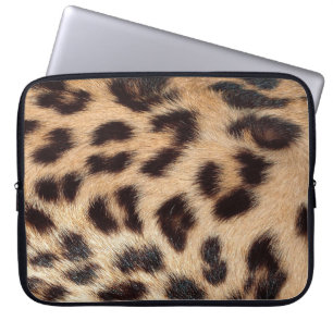 Housse Pour Ordinateur Portable empreinte de léopard look texture tendance