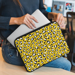 Housse Pour Ordinateur Portable Empreinte de léopard, Spots de léopard, Leopard Ja