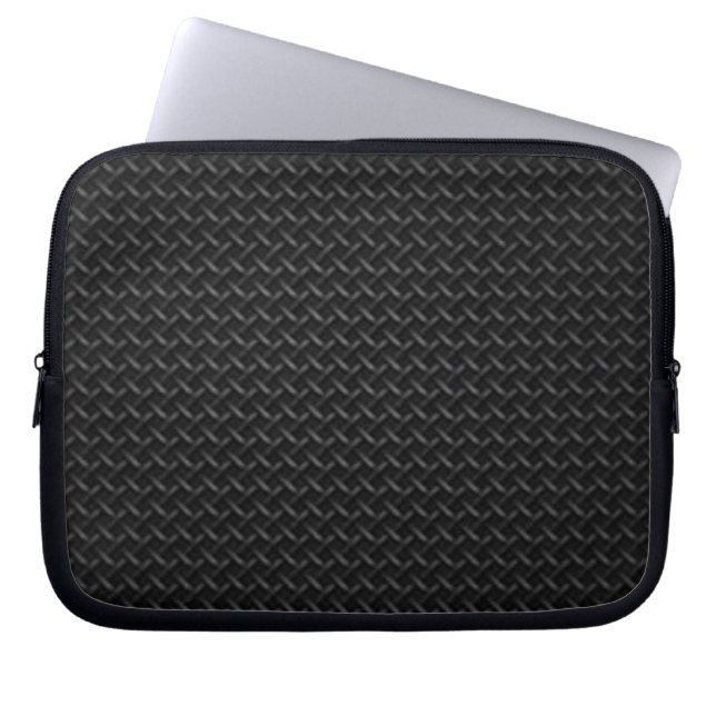 Housse pour ordinateur portable en néoprène cuir t (Devant)