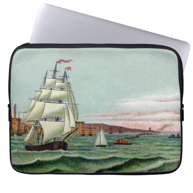 Housse pour ordinateur portable en néoprène de Blo (Devant)