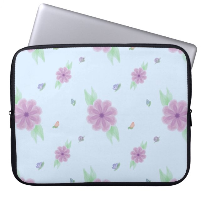 Housse pour ordinateur portable en néoprène Pastel (Devant)