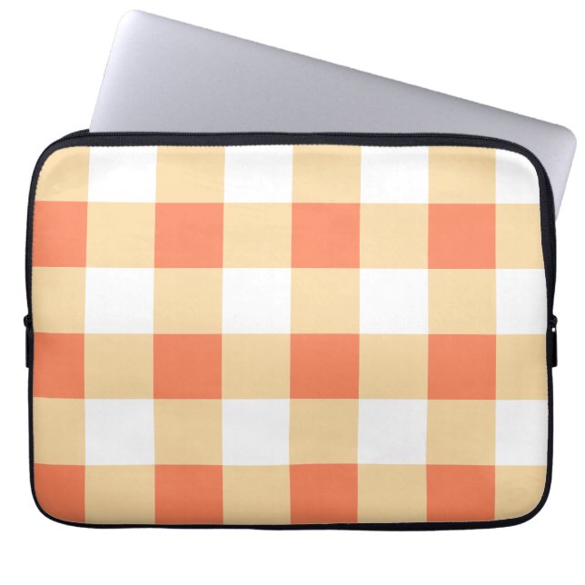 Housse Pour Ordinateur Portable en vichy Motif (Devant)