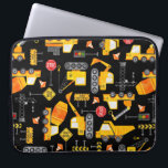 Housse Pour Ordinateur Portable Enfants Watercolor Construction Véhicules Motif<br><div class="desc">Kids Watercolor Construction Véhicules Portable Motif Manche.</div>