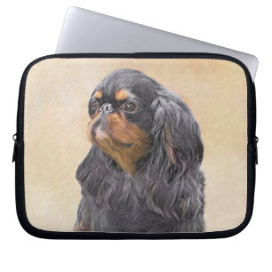 Housse Pour Ordinateur Portable English Toy Spaniel Peinture Animal Art original