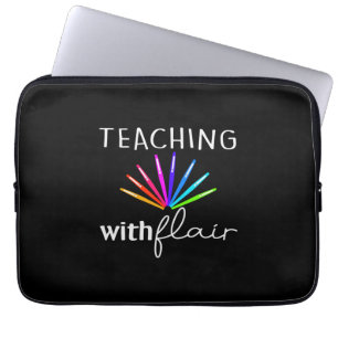 Housse Pour Ordinateur Portable Enseignant Cadeau Enseignant Avec Flair
