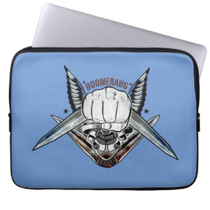 Housse Pour Ordinateur Portable Équipe de suicide Boomerang Poist Tattoo Art