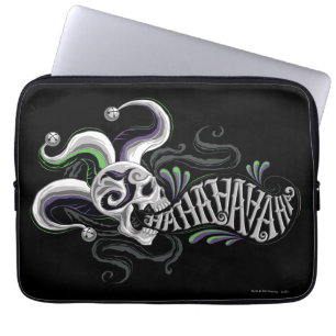 Housse Pour Ordinateur Portable Équipe de suicide Joker Skull - Haha