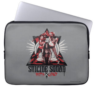 Housse Pour Ordinateur Portable Équipe de suicide Jolies filles d'escouade folle