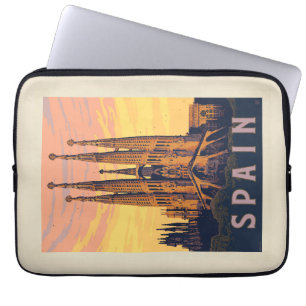 Housse Pour Ordinateur Portable Espagne Familia Sagrada