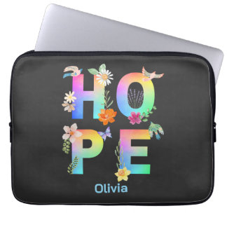 Housse Pour Ordinateur Portable Espérer Motivation artistique positive Inspiration
