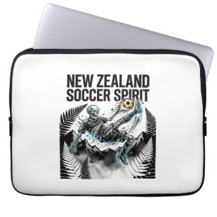 Housse Pour Ordinateur Portable Esprit de football néo-zélandais Nations Frappeur 