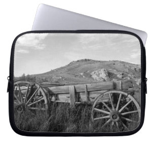 Housse Pour Ordinateur Portable États-Unis, Montana, Bannack State Park Vieux char