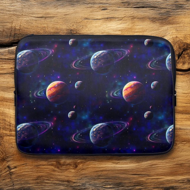 Housse Pour Ordinateur Portable Etoiles, Planètes, Galaxie, Espace Extérieur Thème (Créateur téléchargé)