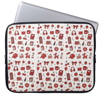 Housse Pour Ordinateur Portable Étui coussin pour ordinateur portable à motif grib