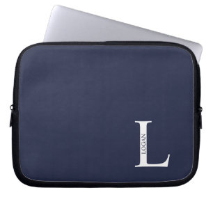 Housse Pour Ordinateur Portable Étui d'ordinateur portable personnalisé avec monog