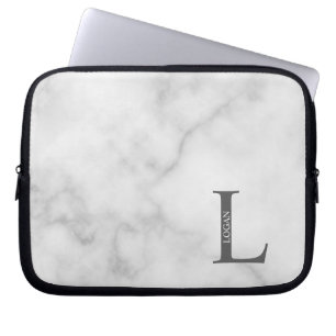 Housse Pour Ordinateur Portable Étui d'ordinateur portable personnalisé avec monog