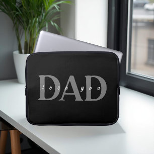 Housse Pour Ordinateur Portable Étui élégant pour ordinateur portable DAD Love You