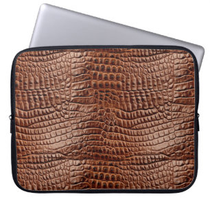 Housse Pour Ordinateur Portable Étui pour ordinateur portable 15" motif crocodile