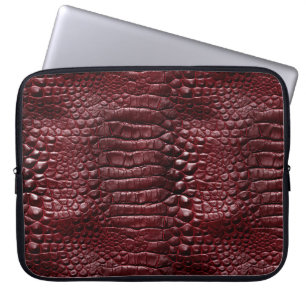 Housse Pour Ordinateur Portable Étui pour ordinateur portable 15" motif crocodile