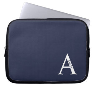 Housse Pour Ordinateur Portable Étui pour ordinateur portable avec monogramme et n