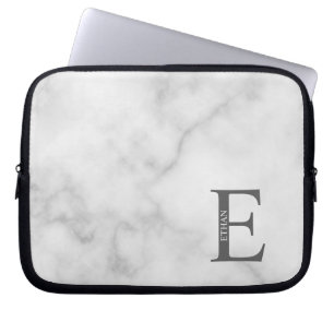 Housse Pour Ordinateur Portable Étui pour ordinateur portable avec monogramme et n