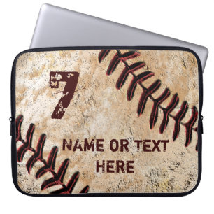 Housse Pour Ordinateur Portable Étui pour ordinateur portable de baseball personna