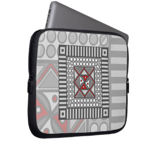 Housse Pour Ordinateur Portable Étui pour ordinateur portable géométrique alterné