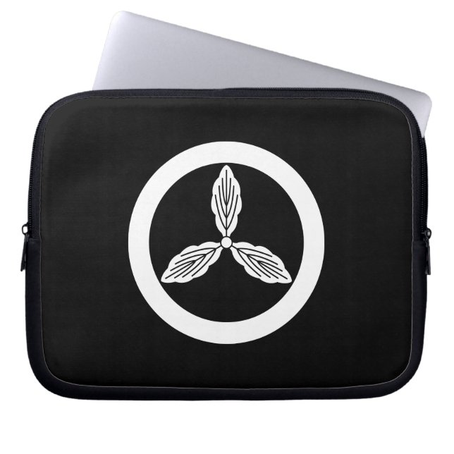 Housse Pour Ordinateur Portable Étui pour ordinateur portable Maru ni Tosa kashiwa (Devant)