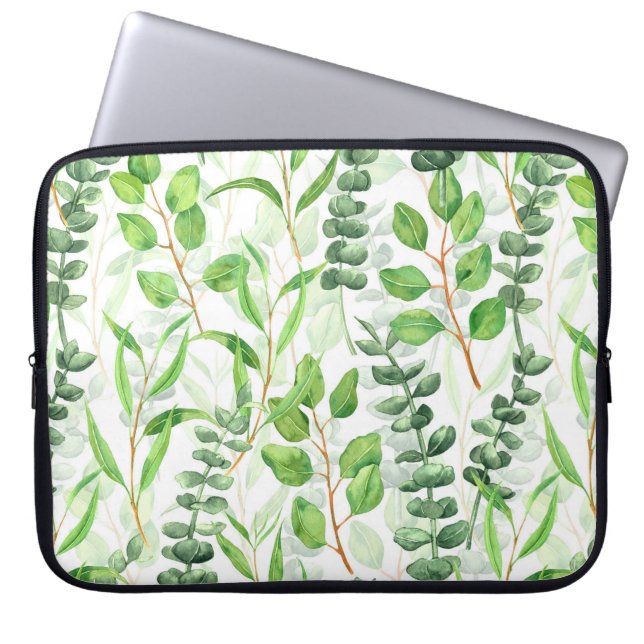 Housse Pour Ordinateur Portable Eucalyptus (Devant)