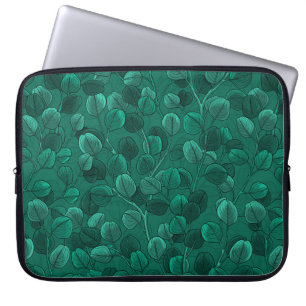 Housse Pour Ordinateur Portable Eucalyptus vert