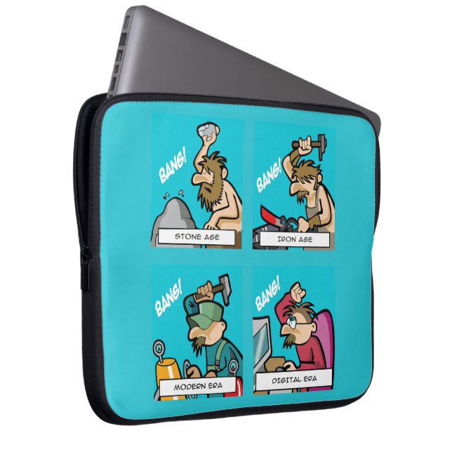 Housse Pour Ordinateur Portable Évolution numérique 2 (Devant droit)