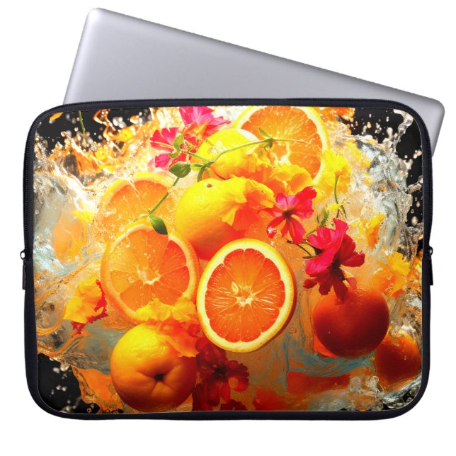 Housse Pour Ordinateur Portable Explosion de fruits (Devant)