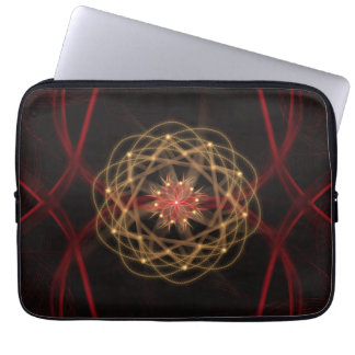 Housse Pour Ordinateur Portable Explosion Fractale Atomique