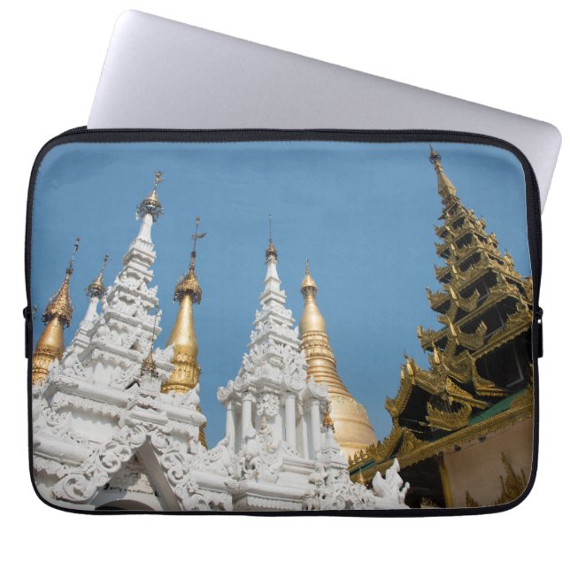 Housse Pour Ordinateur Portable Extérieur de la pagode Shwedagon (Devant)