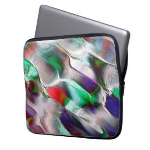 Housse Pour Ordinateur Portable Extravagance subtile ou colorée dans un rocher vir