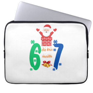 Housse Pour Ordinateur Portable Faites Le Calcul 67 Meme Noël