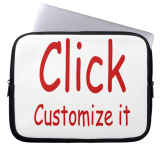 Housse Pour Ordinateur Portable Faites votre propre douille