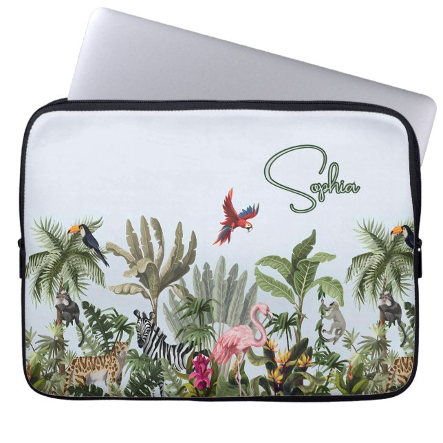 Housse pour ordinateur portable Faune et flore de  (Devant)