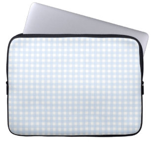 Housse Pour Ordinateur Portable Faye et Lauren Blue En vichy