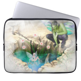 Housse Pour Ordinateur Portable Féerie en Elven Pond Vignette